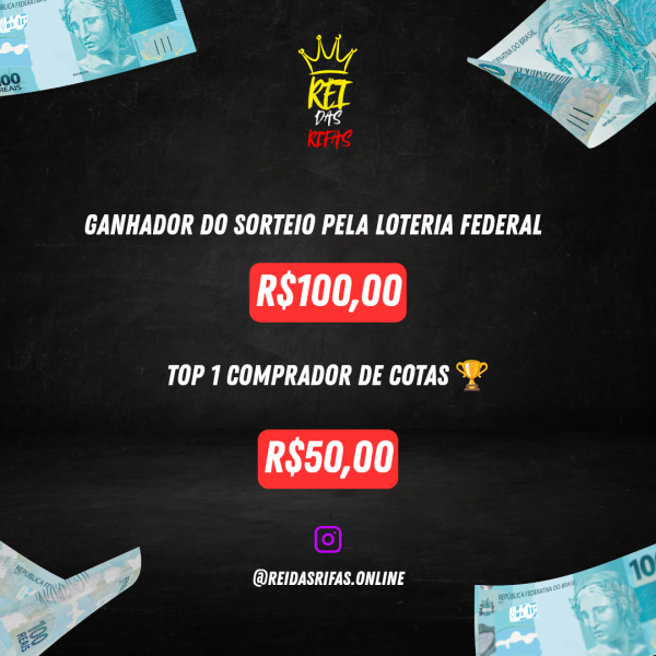 100 REAIS NA SUA CONTA